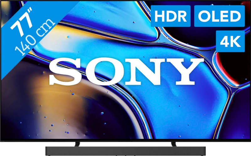 Sony 77" Bravia 8 OLED 4K (2024) + Sony Bravia Theatre Bar 8