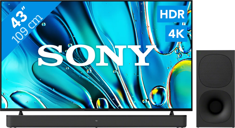 Sony Bravia 3 43" 4K Led (2025) + Sony HT-S400