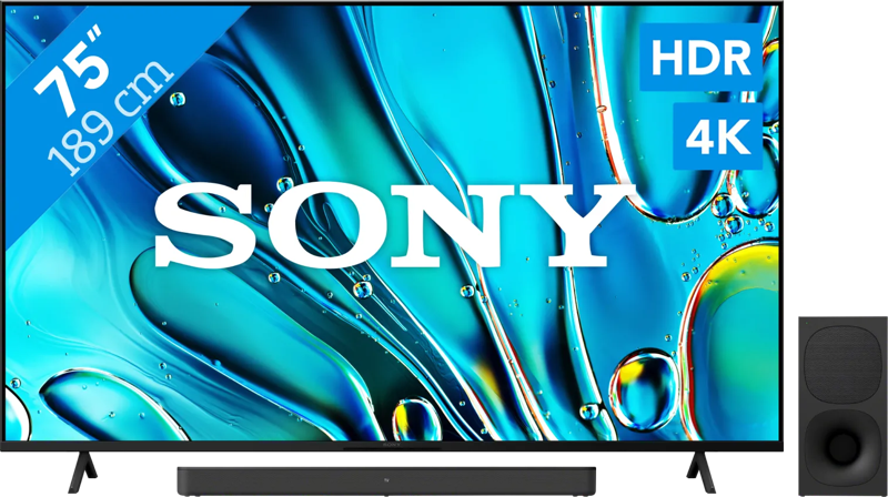 Sony Bravia 3 75" 4K Led (2025) + Sony HT-S400