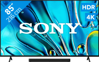 Sony Bravia 3 85" 4K Led (2025) + Sony HT-S2000 Zwart