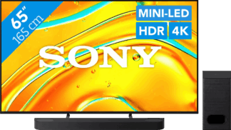 Sony Bravia 5 65" XR Mini-led (2025) + Sony Bravia Theatre Bar 6 Zwart