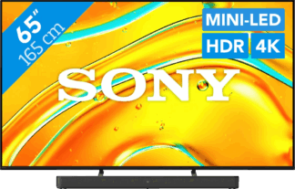 Sony Bravia 5 65" XR Mini-led (2025) + Sony HT-S2000 Zwart