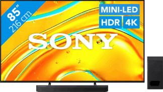 Sony Bravia 5 85" XR Mini-led (2025) + Sony Bravia Theatre Bar 6 Zwart