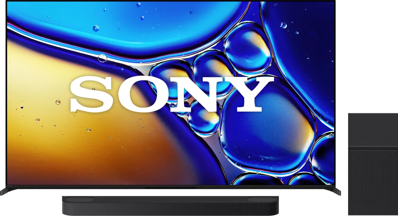 Sony Bravia 8 II 65" QD-OLED (2025) + Sony Bravia Theatre Bar 6 Zwart
